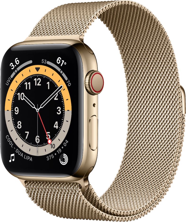 SERIES 6 44MM GPS + LTE (Milanese stainless gold)